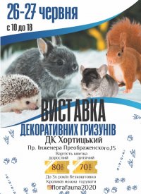 Купить билет на Выставка декоративных грызунов