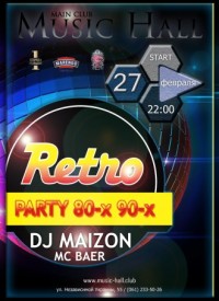 Retro Party 80- 90-